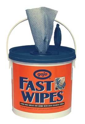 FAST WIPES Hand Cleaning Towels, Citrus, Wet Wipe Bucket, 130 315-6298-04