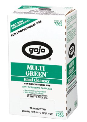MULTI GREEN Hand Cleaner, Citrus, for PRO TDX, Bag-in-Box, 2,000 mL 315-7265-04