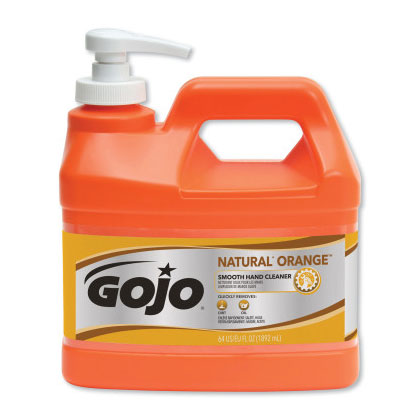 NATURAL* ORANGE Smooth Hand Cleaner, 1/2 gal, Pump Bottle 315-0948-04