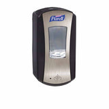LTX Touch-Free Hand Sanitizer Dispenser, 1200 mL Refill Size, Black/Chrome, LTX-12 315-1928-04