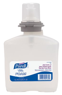Advanced Hand Sanitizer Dispenser Refill, Foam, TFX, 1200 mL, Fruity 315-5392-02
