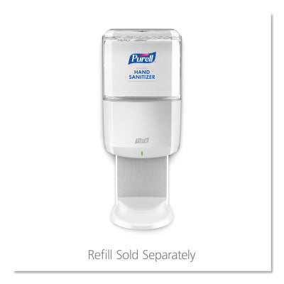 ES8 Touch Free Hand Sanitizer Dispenser, Plastic, 1200 mL, 5.25 in x 8.56 in x 12.13 in, White 315-7720-01