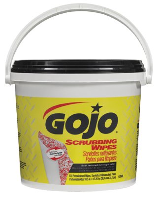 Scrubbing Wipes, Citrus, Bucket, 170 Wipes 315-6398-02