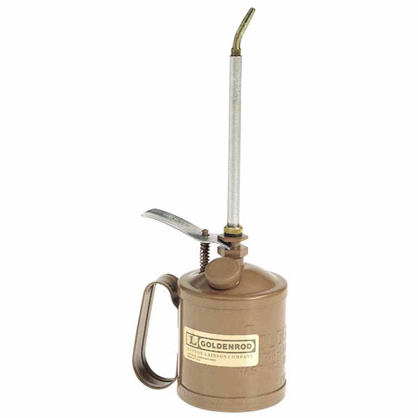 Heavy Duty Pump Oilers, 1 qt, Lever Action, Rigid 12 in Spout 250-120-A1