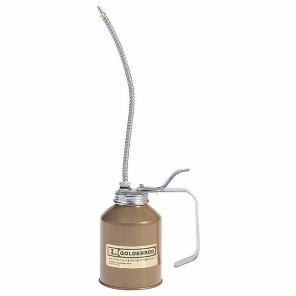 Industrial Pump Oiler, 12 oz, Lever Action, Flexible 8 in Spout 250-707