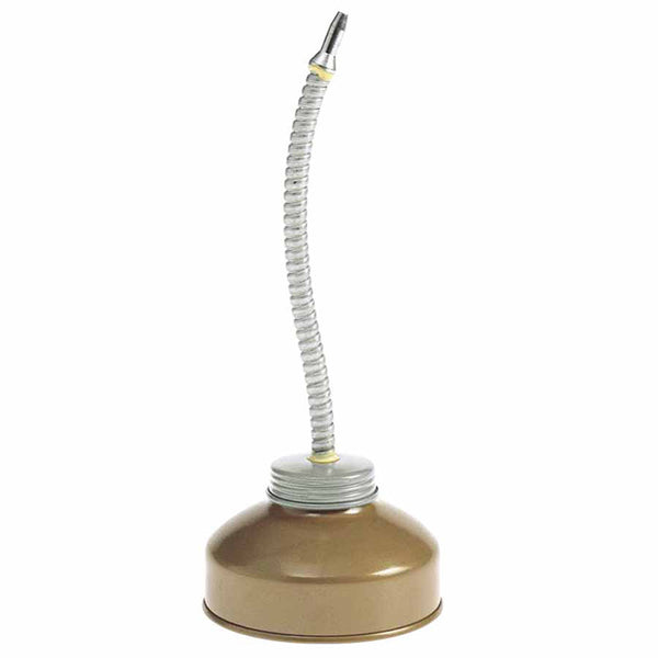 Spring Bottom Oilers, 6 oz, Manual Push, Flexible 7 in Spout 250-506