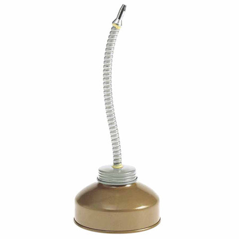 Spring Bottom Oilers, 6 oz, Manual Push, Flexible 7 in Spout 250-506