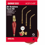 Feather Flame Air-Acetylene Torch Outfits, 1/8 in, 3/16 in, 1/4 in, Acetylene(B) 328-KA-31