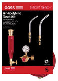 Target Torch Air-Acetylene Outfit, 5/16 in, 7/16 in, B Cyl Reg Fitting 328-KX-3B