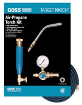 Target Air-Propane Torch Outfit, 1/2 in, Propane, Soldering, Brazing 328-KLP-4