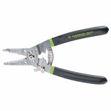 Pro Stainless Wire Stripper/Cutter/Crimper, 10-20 AWG, 6-32/8-32 Bolts, Straight 332-1950-SS