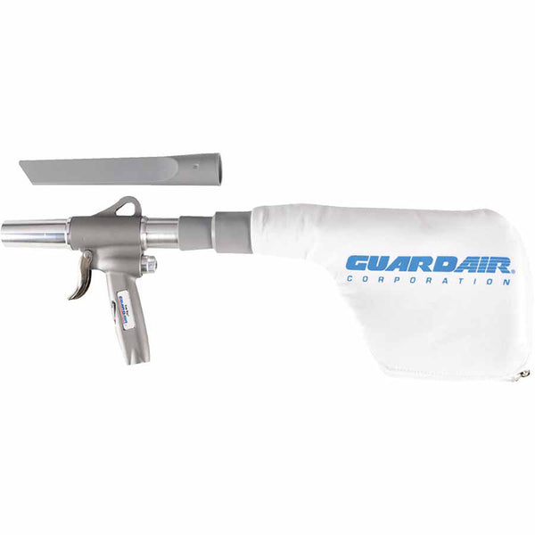 Pneumatic Gun Vac Vacuum, Approx 115 in? Capacity Vol, Includes 9 in Plastic Crevice Tool 335-1500