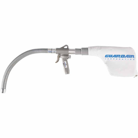 Pneumatic Gun Vac Vacuum, Approx 115 in? Capacity Vol, Includes 18 in x 1-5/16 in OD Flexible Metal Extension w/Nozzle 335-1548