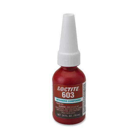 603 Retaining Compound, 10 mL, Squirt Bottle, Green 442-231097