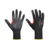 CoreShield A1/A Coated Cut Resistant Gloves, 10/XL, Nylon Black Liner, Nitrile Micro-Foam Black Coating, 18 ga 582-21-1518B/10XL
