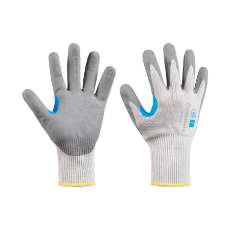 CoreShield A6/F Coated Cut Resistant Gloves, 10/XL, HPPE/Alloy/Basalt, Nitrile Micro-Foam, 13 ga, Grey 582-26-0513W/10XL