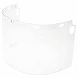 Dual Crown Faceshield Systems, 4 in Crown, Speedy Loop, Clear/Noryl 280-FM5400DCCL
