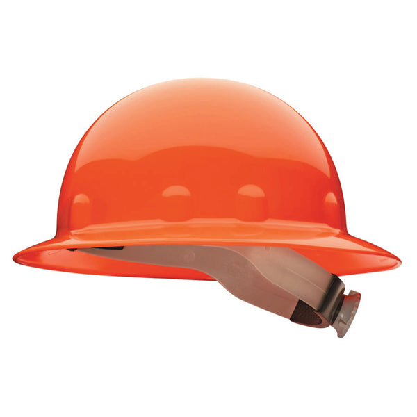 E1RW Full Brim Hard Hat, Ratchet, SuperEight, Orange 280-E1RW03A000