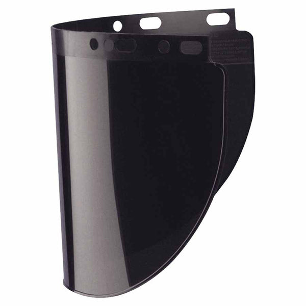High Performance Faceshield Window, Shade 5, Wide View, 16-1/2 in W x 8 in L 280-4178IRUV5