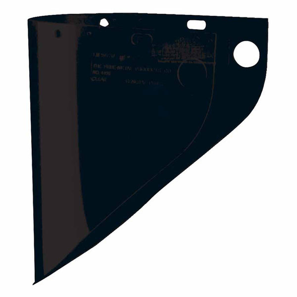 High Performance Faceshield Windows, , Dark Green, Extended View, 19-3/4 in W x 9 in L 280-4199DGN