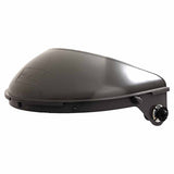 High Performance Faceshield System, F400 Series, 4 in Crown, Quik-Lok Mounting Cup 280-F4400