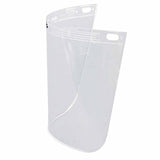High Performance Faceshield Window, Uncoated, Clear, Standard, 11-1/4 in L x 8 in H 280-4118CLBP