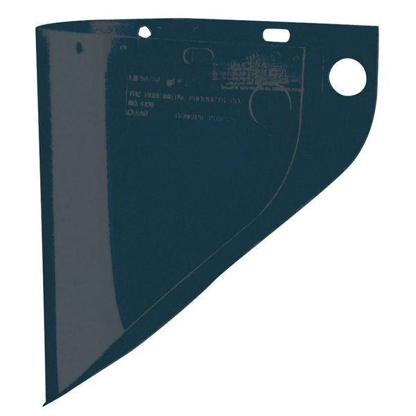 High Performance Faceshield Windows, Shade 3/Green, Extended View, 19-3/4 in W x 9 in L 280-4199IRUV3