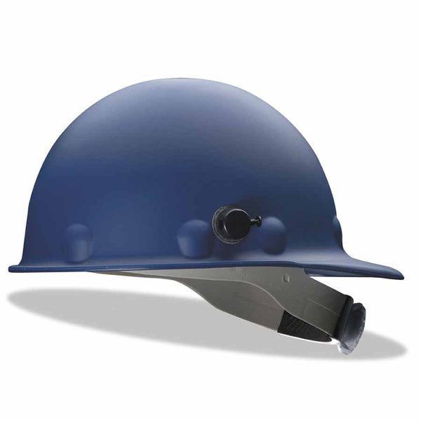Roughneck P2 Hard Cap, 8-point Ratchet, Quick-Lok Block and 3RW3 Ratchet Headband, P2HN, Blue 280-P2HNQRW71A000