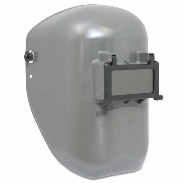 Tigerhood Classic Welding Helmet, #10, Gray, 2 in x 4-1/4 in Window 280-5906GYBP
