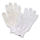 Sperian PKD18A Gloves, Ladies, Knit-Wrist, Seamless Knit Glove, White 582-PKD18AL