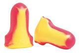 Laser Lite Disposable Earplug, Foam, Magenta/Yellow, Uncorded, Poly Bag 154-LL-1
