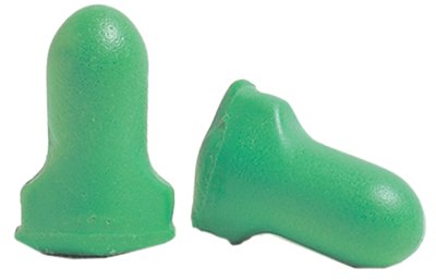 MAXIMUM LITE Disposable Earplugs, Foam, Green, Uncorded 154-LPF-1-D