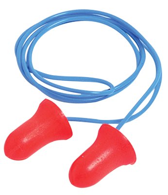 MAXIMUM Disposable Earplugs, Foam, Coral, Corded 154-MAX-30