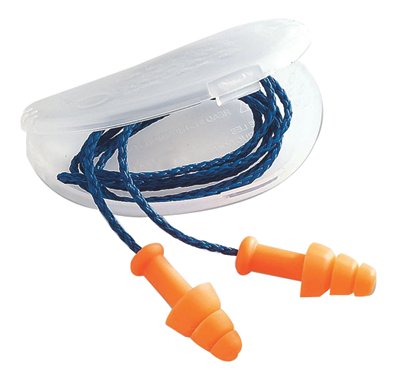 SmartFit Reusable Earplugs, TPE, Orange, Corded, HearPack 154-SMF-30