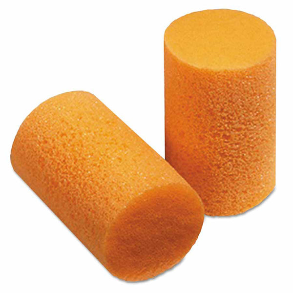 FirmFit Earplugs, Foam, Dispenser Refill, Uncorded, 30dB, Orange 154-FF-1-D