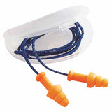 SmartFit Reusable Earplugs, TPE, Orange, Corded, Paper Bag 154-SMF-30W-P