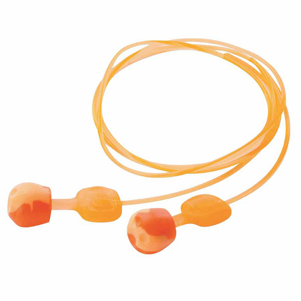 TrustFit Pod Earplugs, Foam, Orange, Corded 154-TRUSTFITPOD-30