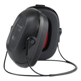 VeriShield 100 Series Passive Earmuffs, 22 dB, Black, Behind-the-Neck, VS110N 154-1035112-VS