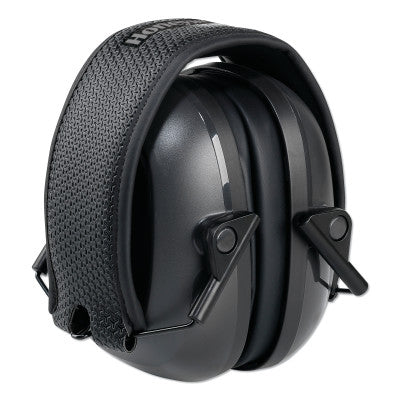 VeriShield 100 Series Passive Earmuffs, 24 dB, Black, Folding, VS110F 154-1035102-VS
