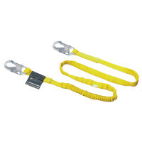 Adjustable Web Lanyard, 6 ft, Anchorage Connection, 310lb Cap, Yellow 493-213WLS-Z7/6FTYL