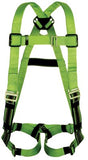 DuraFlex Python Ultra Harness, Back D-Ring, Universal, Green 493-P950QC/UGN
