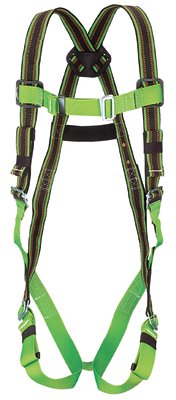 DuraFlex Ultra Harness, Back D-Ring, Universal, Green 493-E650QC/UGN