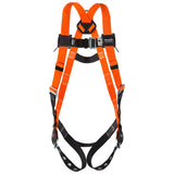 Titan II Non-Stretch Harness, Back D-Ring, Univ (Lg/XL), Friction Shoulder/Mating Chest/Tongue Leg Buckles 493-T4500SP/UAK