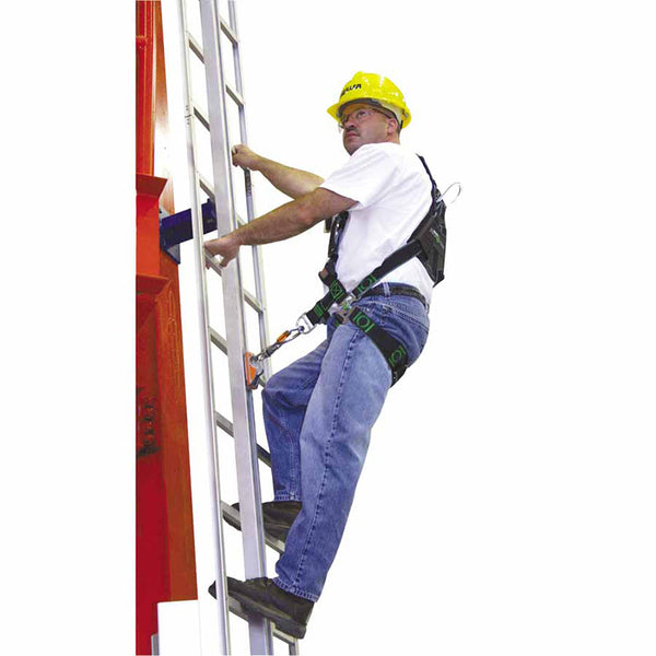 Complete with Rail, Gated Top and Bottom End-Stops; 4 Ladder Attachment Brackets 493-GG0020