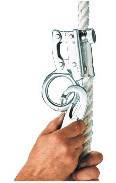 Manual Rope Grab, 5/8 in, 3/4 in, O-Ring 493-8174/U