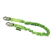 Manyard II Shock-Absorbing Lanyard, 6 ft, Locking Snap Hooks, 310 lb 493-216M-Z7/6FTGN