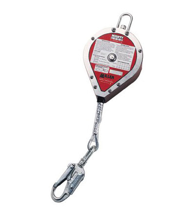 Titan II Tubular Shock-Absorbing Lanyard, 6 ft, Tagline/Carabiner, 310 lb 493-T5111-Z7/6FTAF