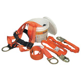 Titan ReadyWorker Fall Protection Kit, 6 ft Length, Universal Size, 400 lb Load Capacity 493-TFPK-5/U/6FTAK