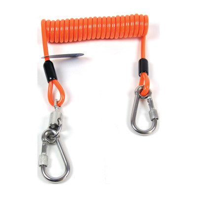Tool Lanyards, 48 in, D-Ring, 5 lb 493-MCOILLAN36-48