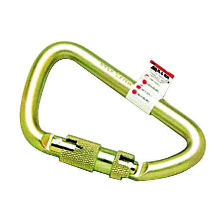 Twist Lock Carabiner, 1 in, Twist Lock Carabiner 493-17D-1/